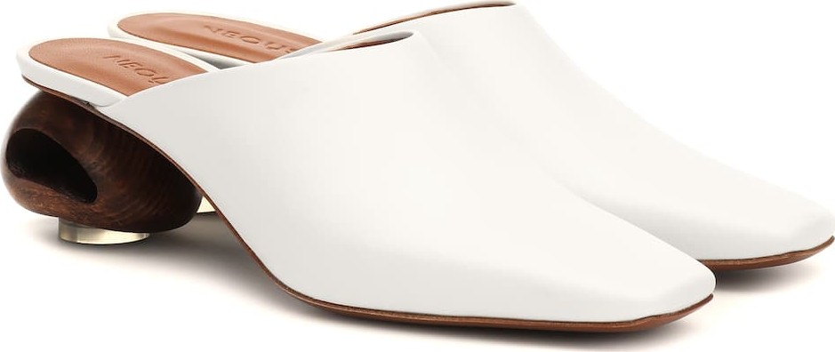 Neous Sobralia leather mules
