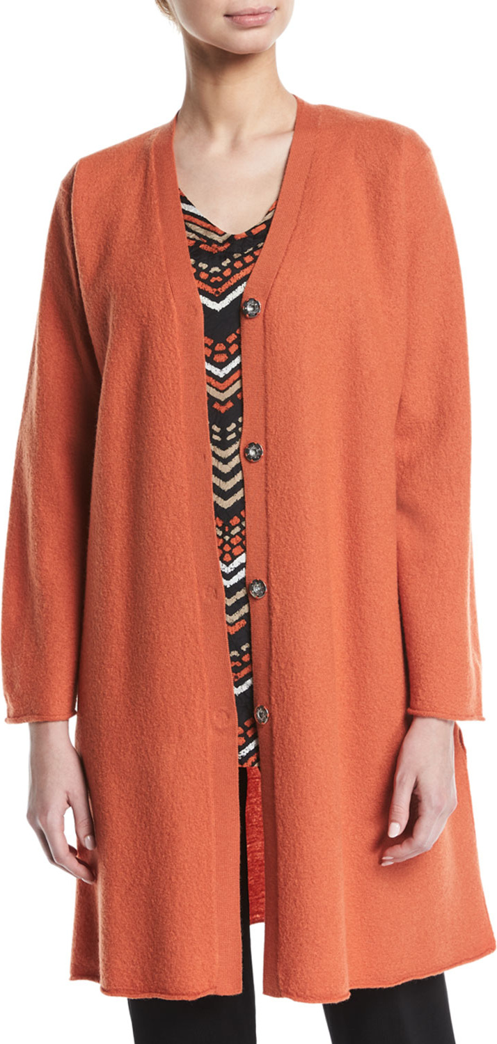 Masai Lora Long Merino Wool Cardigan