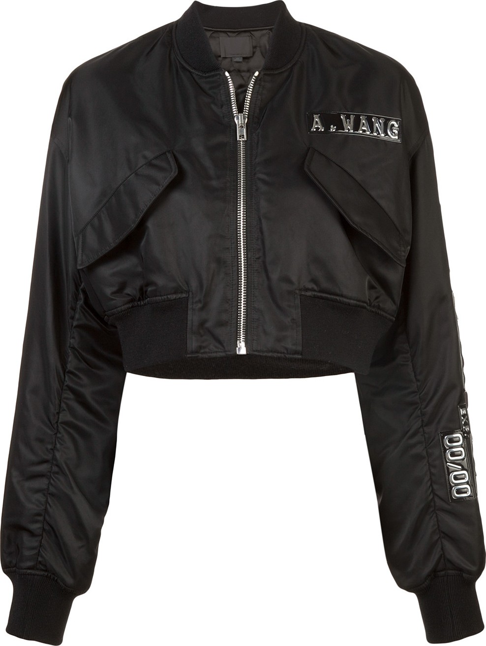 Alexander Wang Credit Card bomber jacket