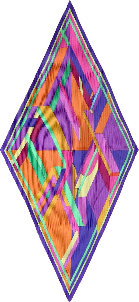 Etro Pleated silk scarf