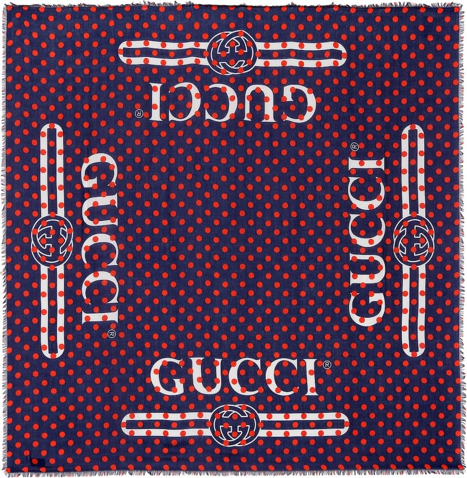 Gucci Polka-dot scarf
