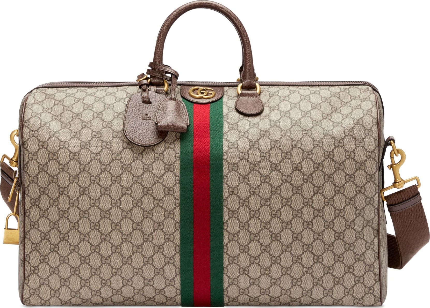 Gucci Large Ophidia GG Supreme Carry-On Duffel