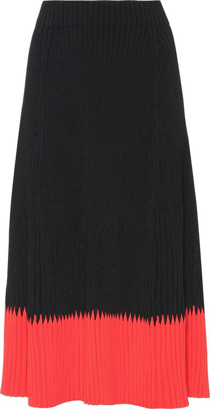 Alexander McQueen Ribbed skirt