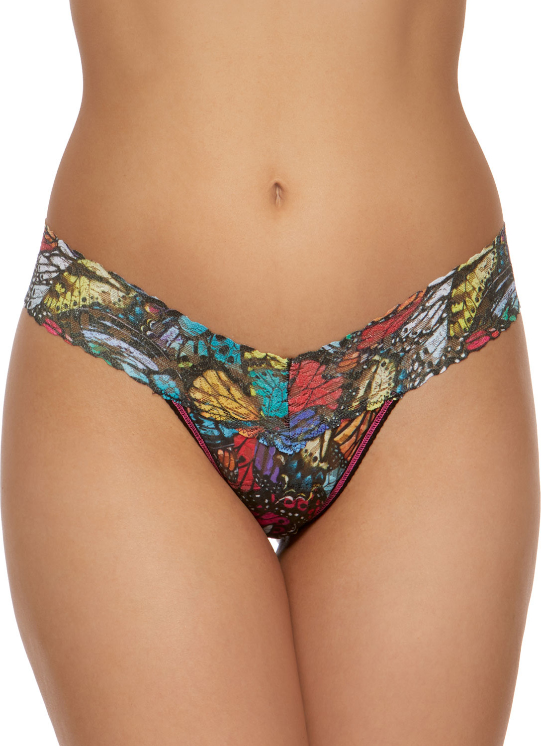 Hanky Panky Flutter-By Low-Rise Lace Thong