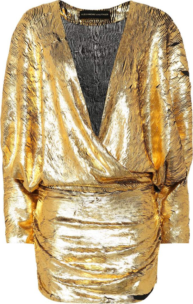 Alexandre Vauthier Metallic minidress