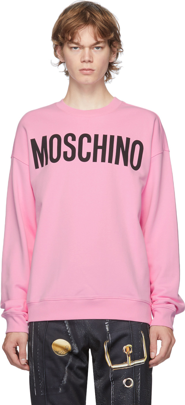 Moschino - Pink Logo Sweatshirt