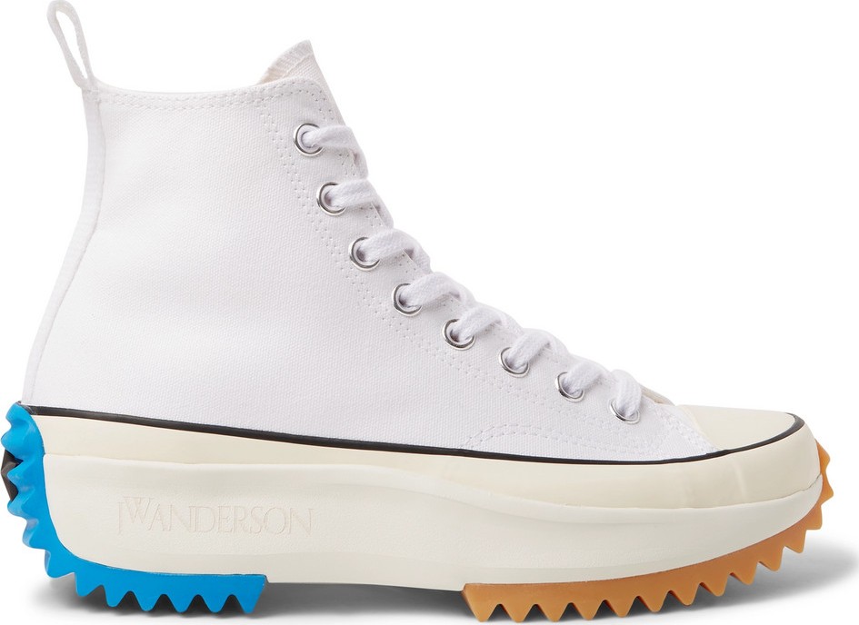 Converse + JW Anderson Run Star Hike Canvas High-Top Sneakers