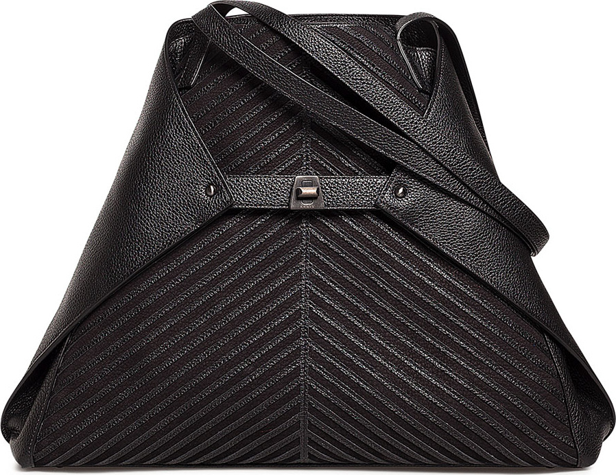 Akris Ai Medium Soft Leather Shoulder Bag