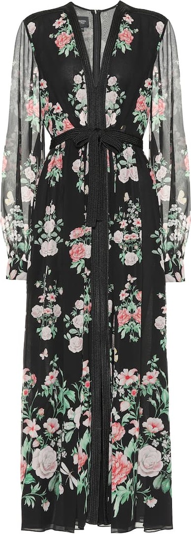 Giambattista Valli Floral silk gown
