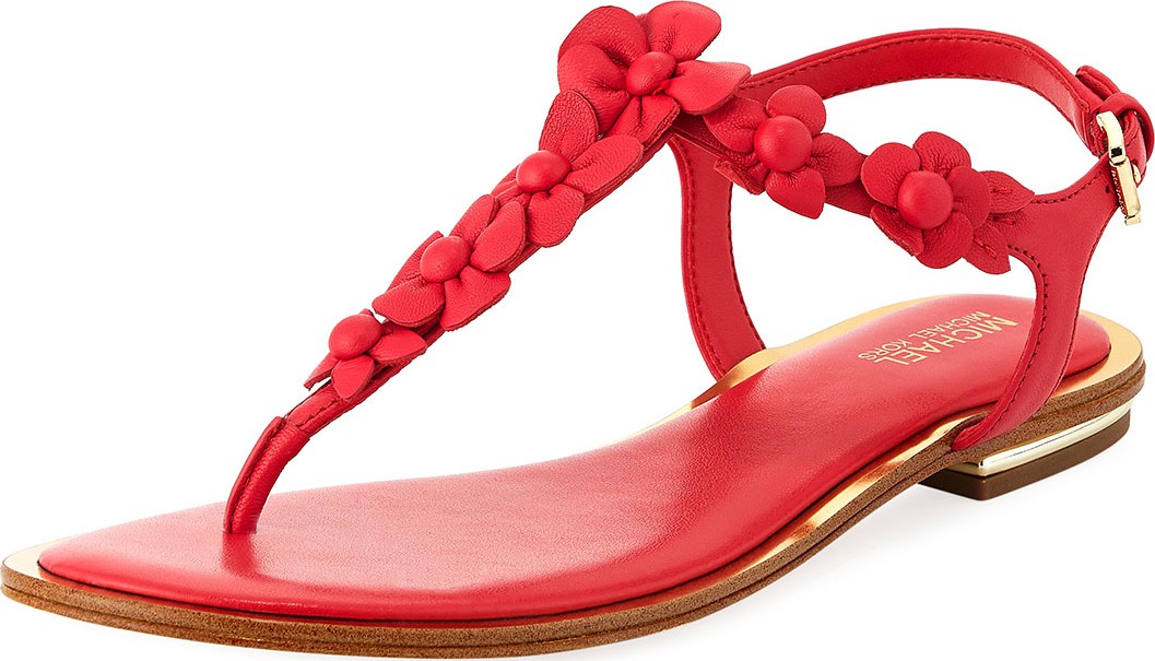 MICHAEL MICHAEL KORS Tricia Flower Thong Sandal