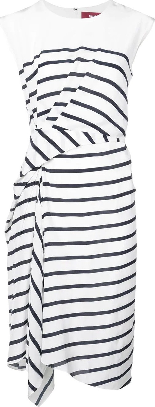 Sies Marjan striped midi dress