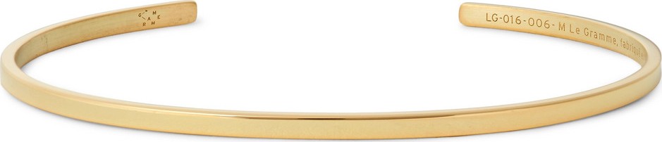 Le Gramme Le 7 18-Karat Gold Cuff