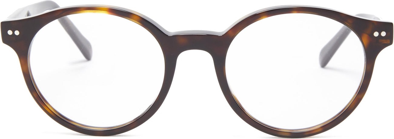 Celine Round tortoiseshell-effect acetate glasses