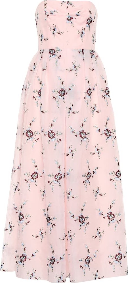 Erdem Exclusive to Mytheresa – Karenna floral organza gown