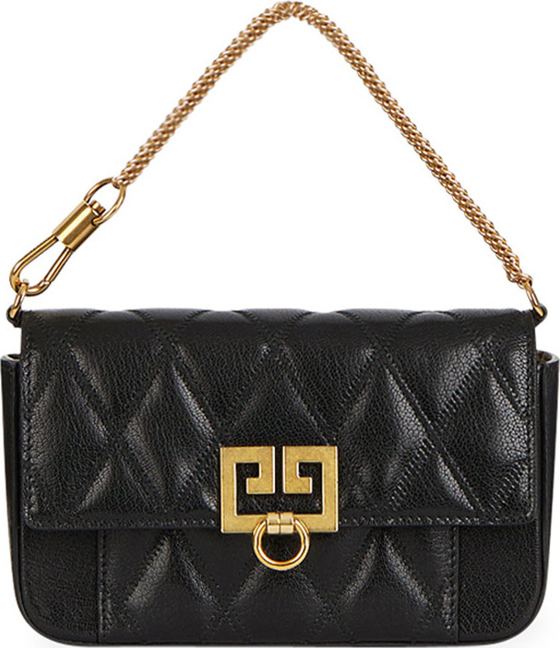 Givenchy Pocket Mini Pouch Convertible Clutch/Belt Bag - Golden Hardware