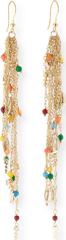 Rosantica Arsella Rainbow Fish Dangle Earrings