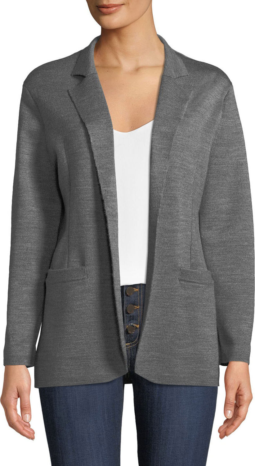 KOBI HALPERIN Beth Sweater Jacket w/ Open Front