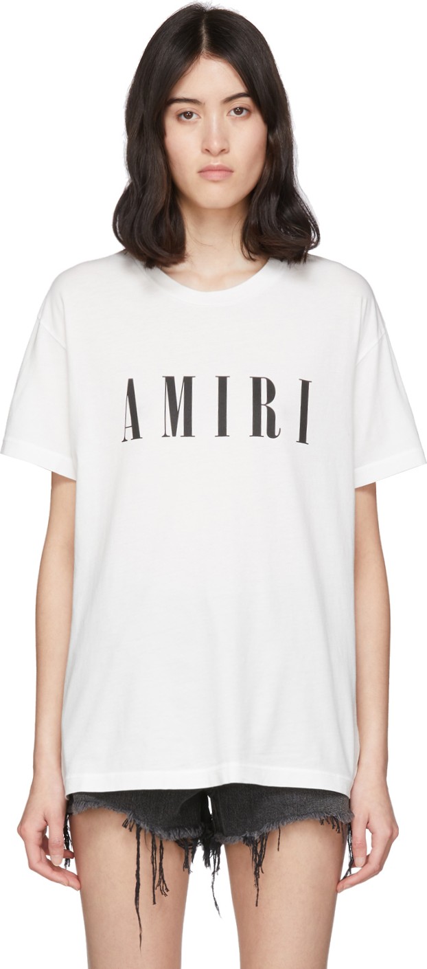 Amiri White Logo Core T-Shirt