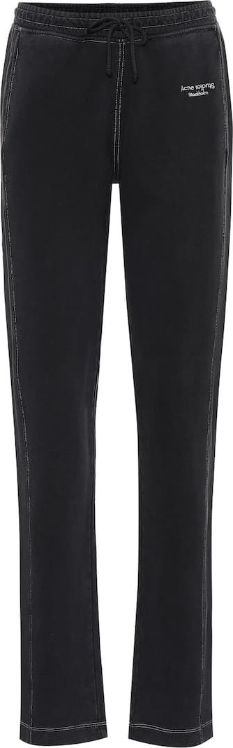 Acne Studios Cotton-jersey trackpants