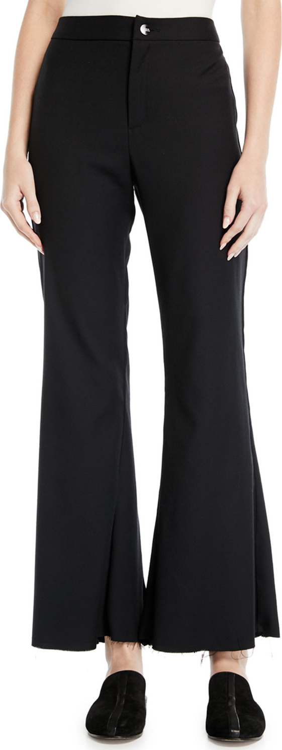 Maggie Marilyn Kick Up Your Heels Pleated Flare-Leg Pants