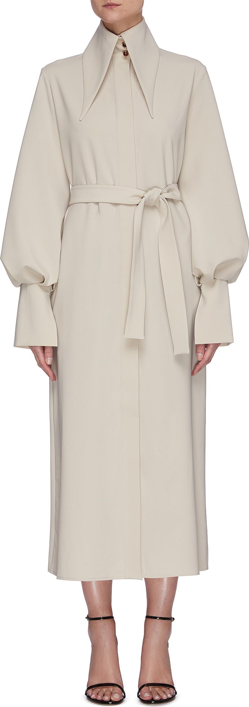 16Arlington ''''''Namika' oversized collar belted coat
