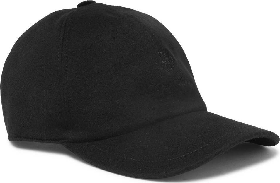 Loro Piana Logo-Embroidered Storm System Cashmere Baseball Cap