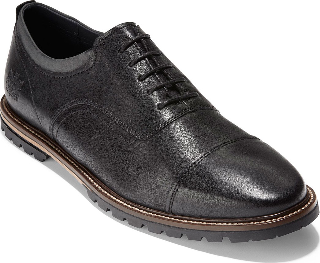 Cole Haan Men's Richardson Cap-Toe Leather Oxfords