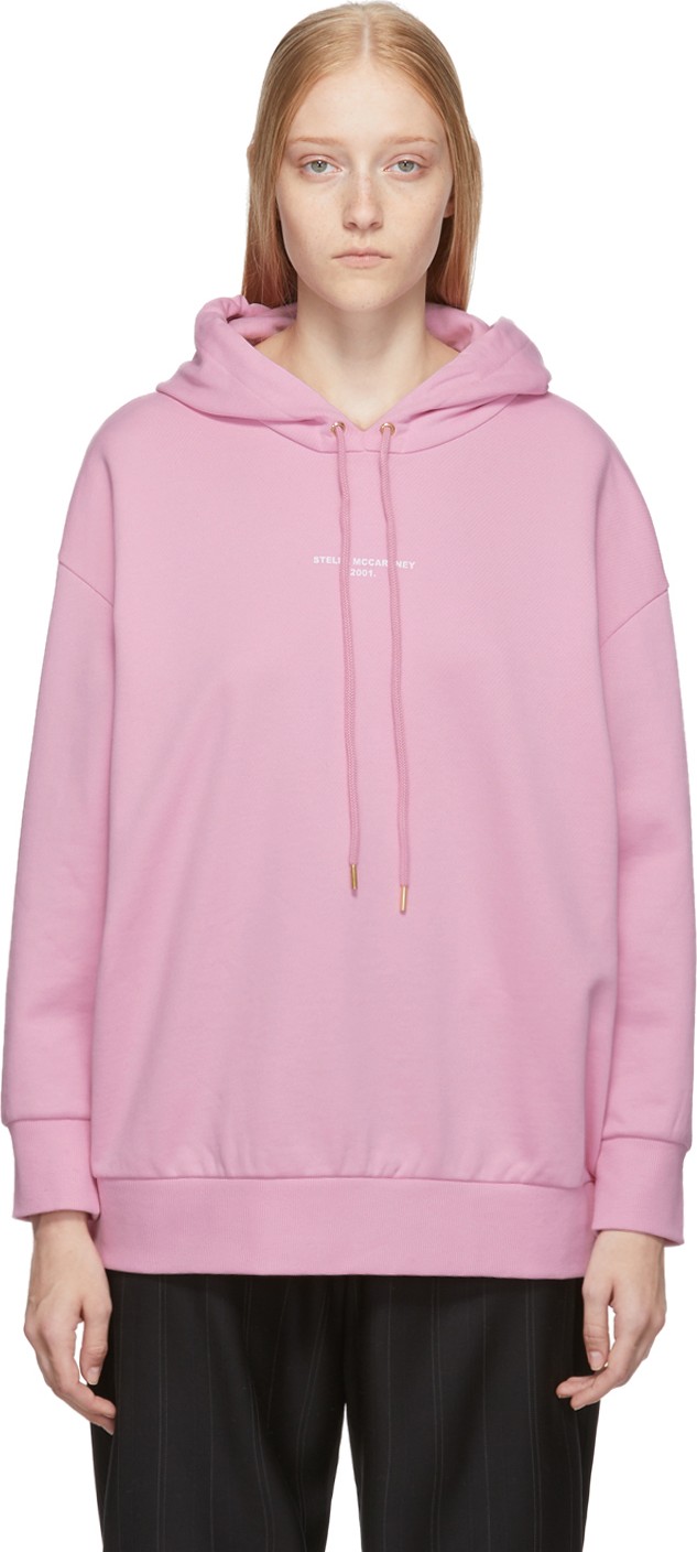Stella McCartney Pink 'Est. 2001' Hoodie