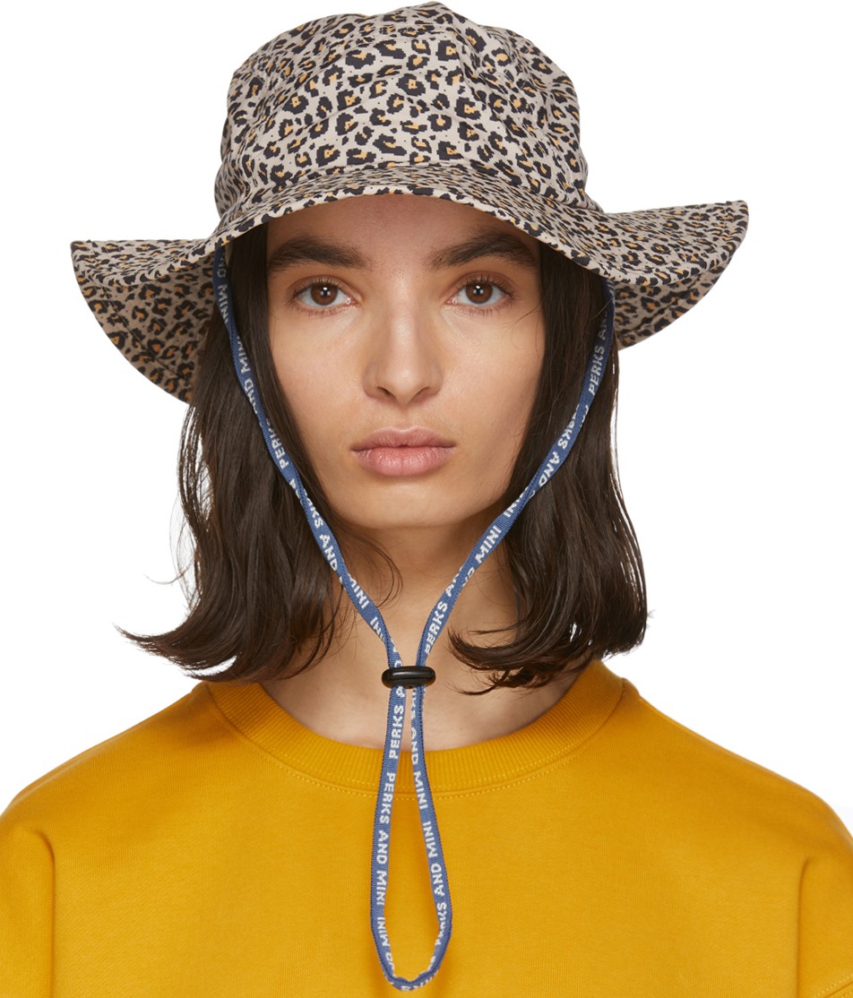 Perks and Mini Beige Animal Sun Hat