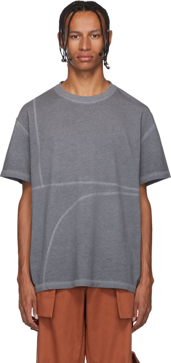 A-Cold-Wall* Grey Flatlock T-Shirt
