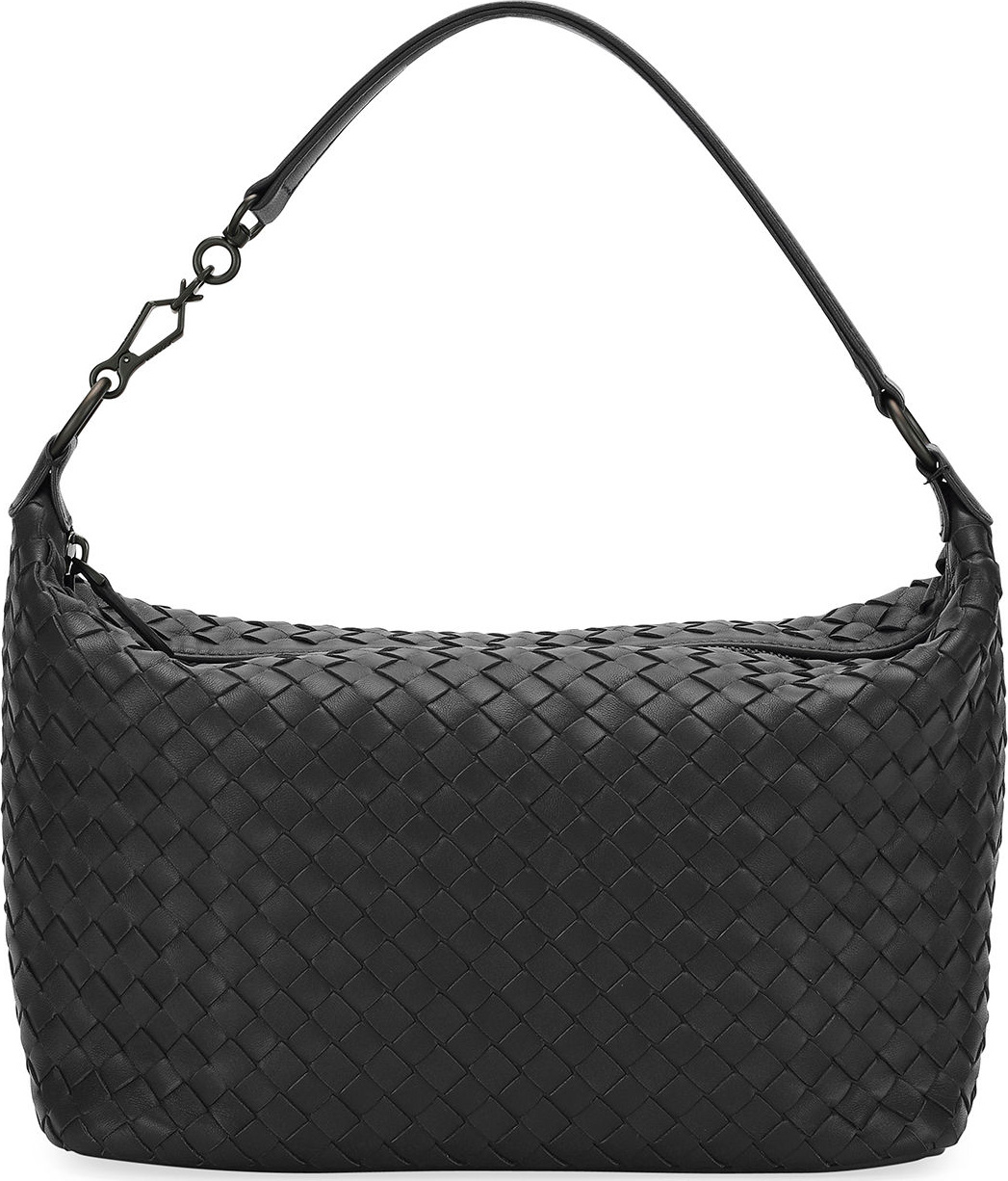 Bottega Veneta Small East-West Zip Hobo Bag