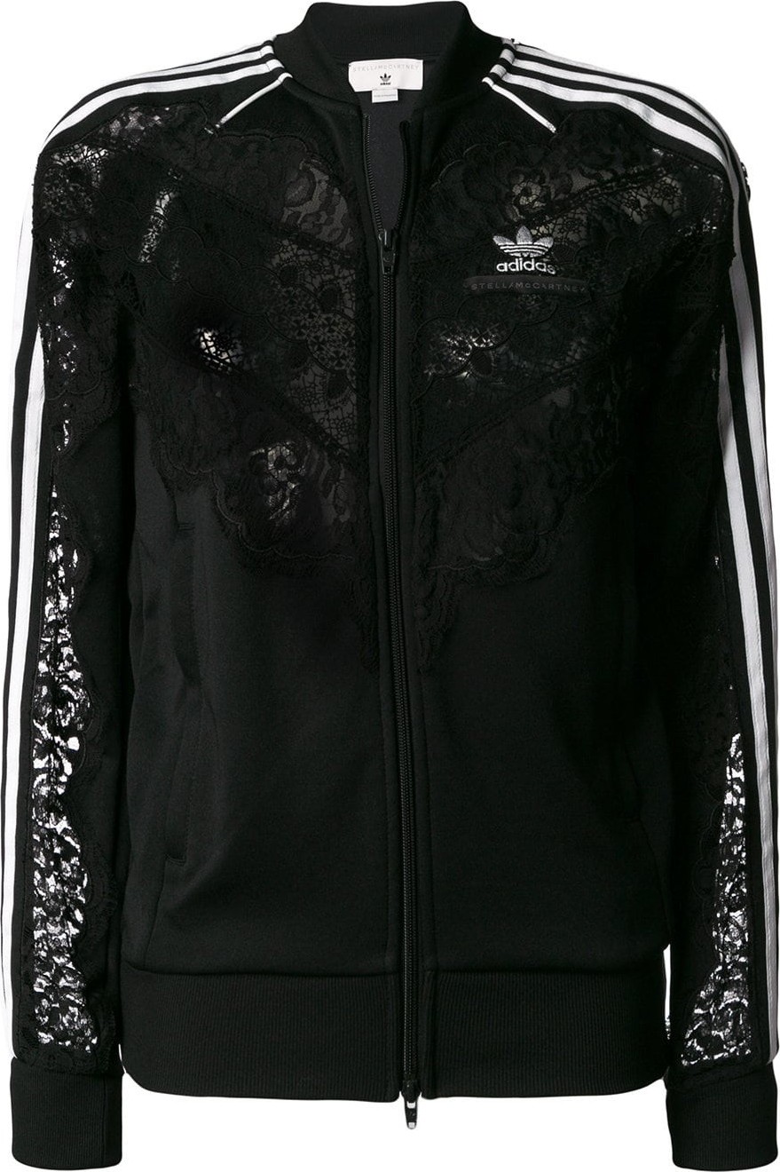 Stella McCartney 3-stripe lace jacket