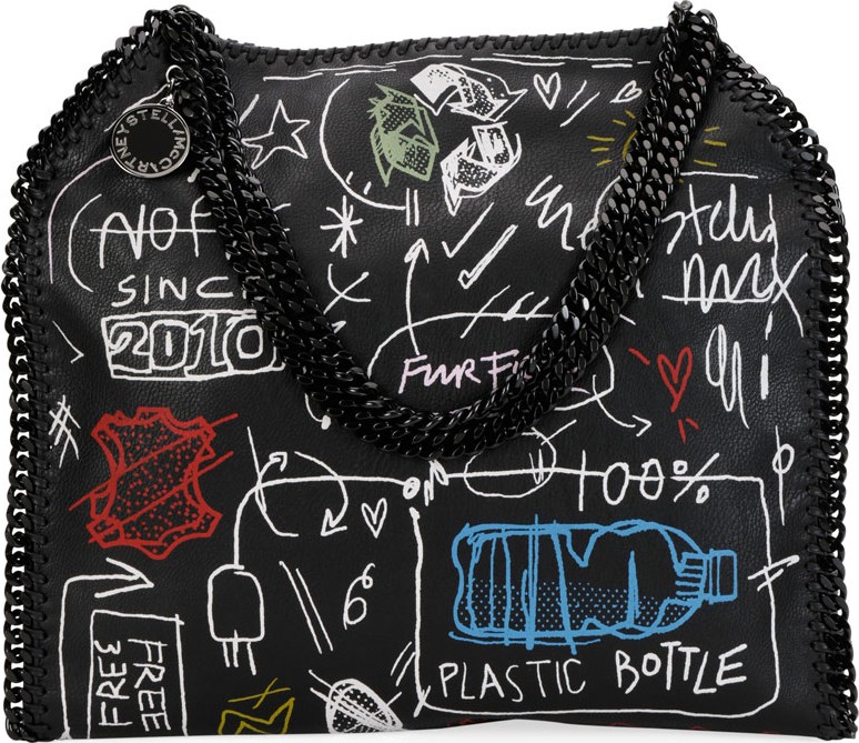 Stella McCartney Small Graffiti Falabella Tote Bag