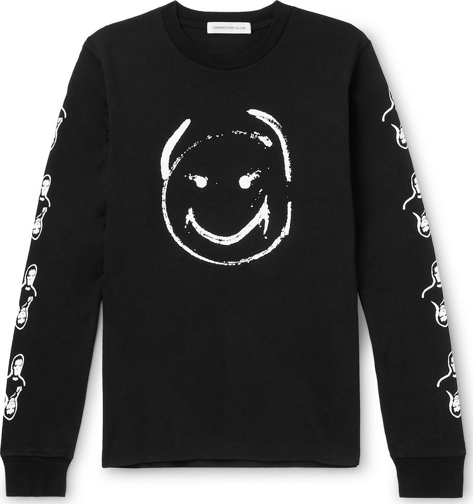 Undercover Printed Cotton-Jersey T-Shirt