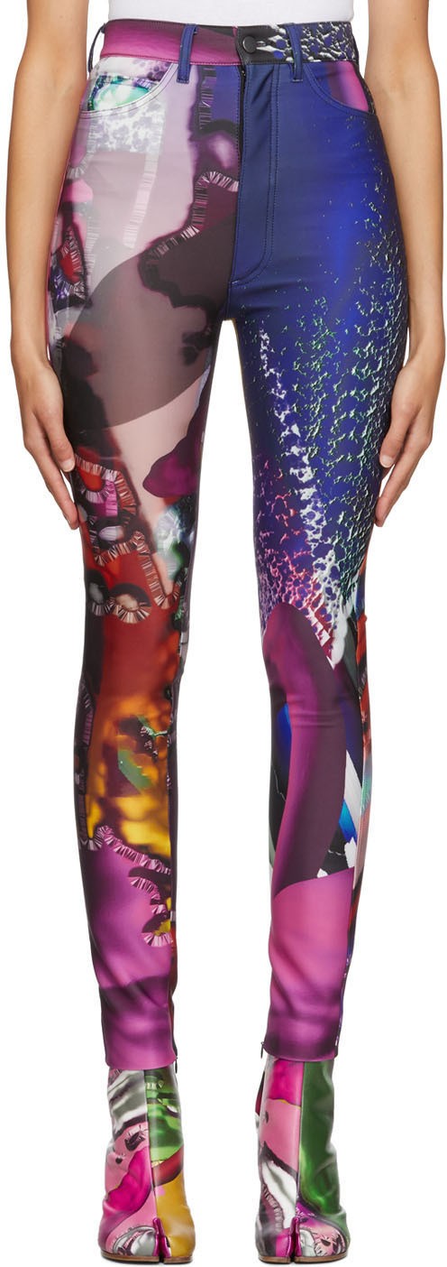 Maison Margiela Multicolor Five-Pocket Trousers