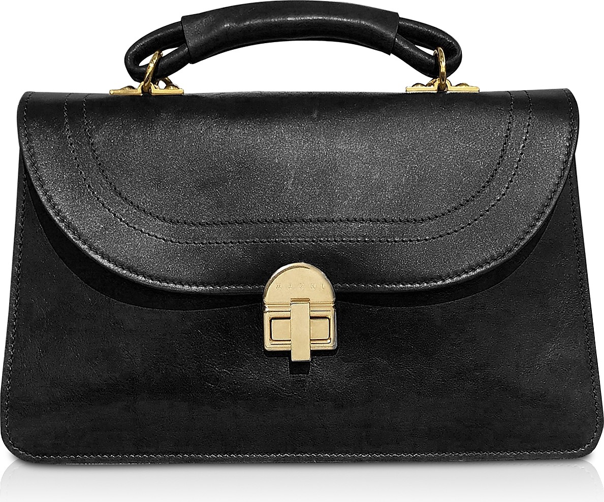 Marni Leather Top Handle Juliet Bag