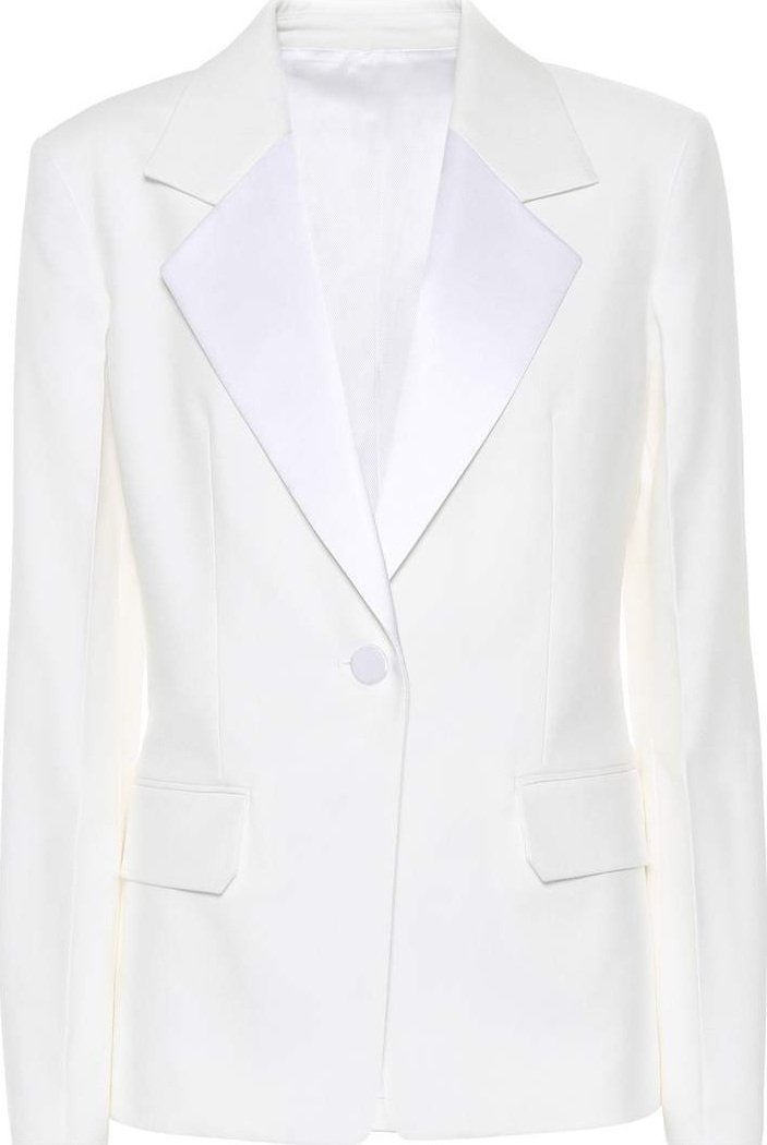 Helmut Lang Satin lapel blazer