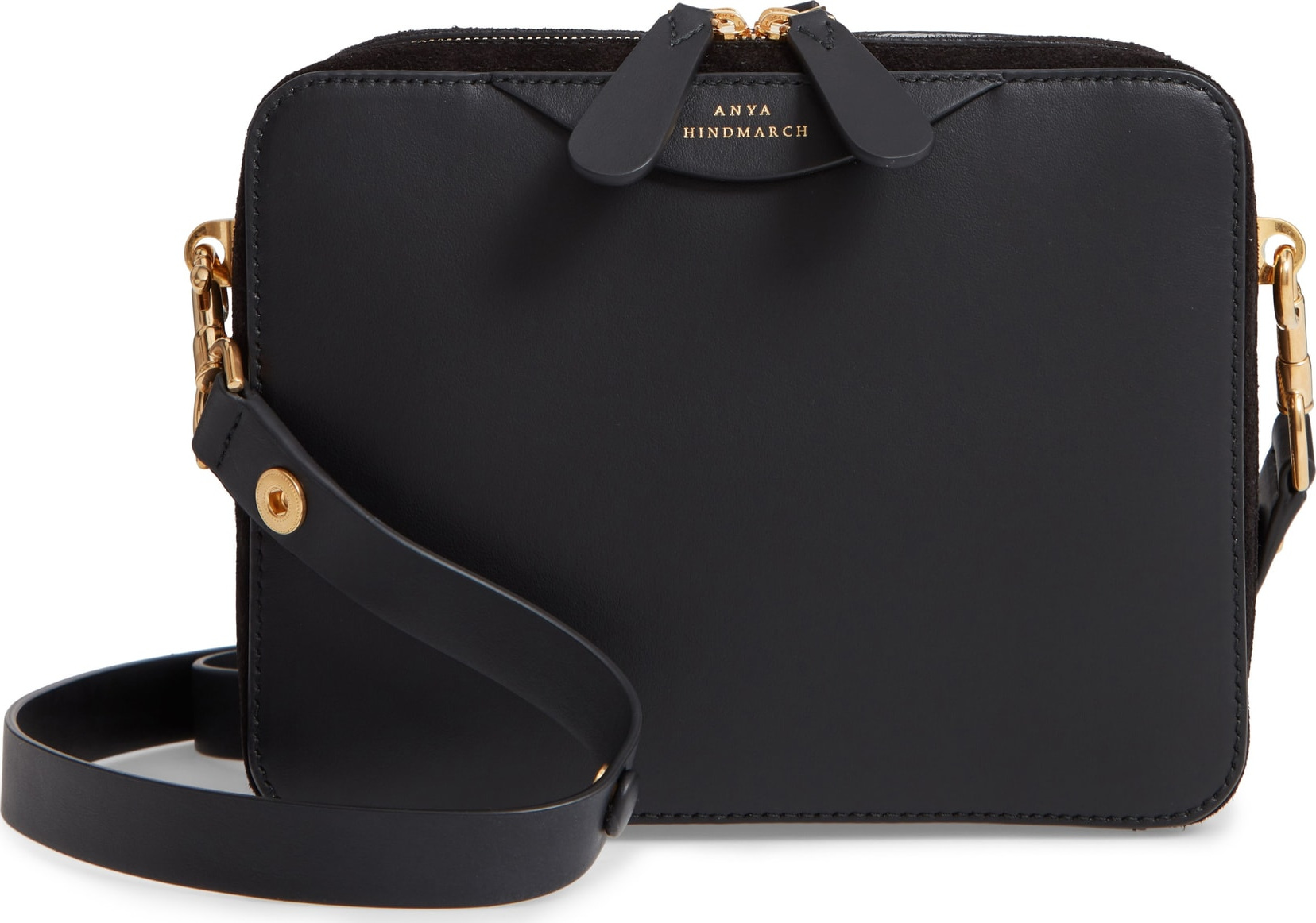 Anya Hindmarch The Double Stack Leather Crossbody Bag