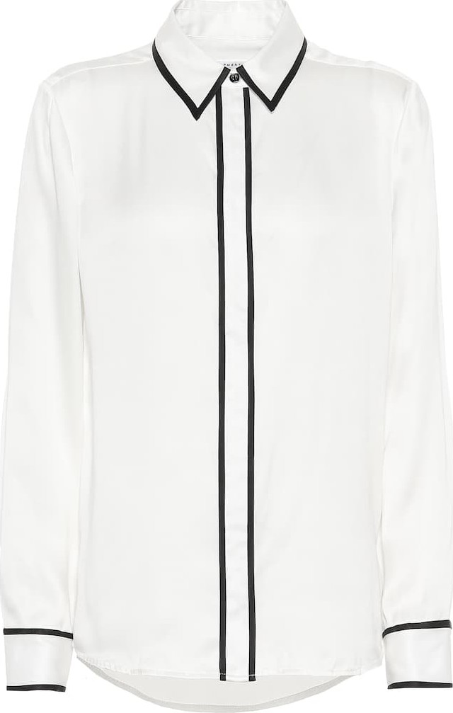 Equipment Genevia silk-blend satin shirt