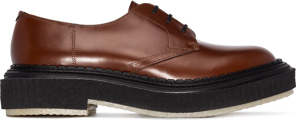 Adieu Paris - Type 135 leather Derby shoes