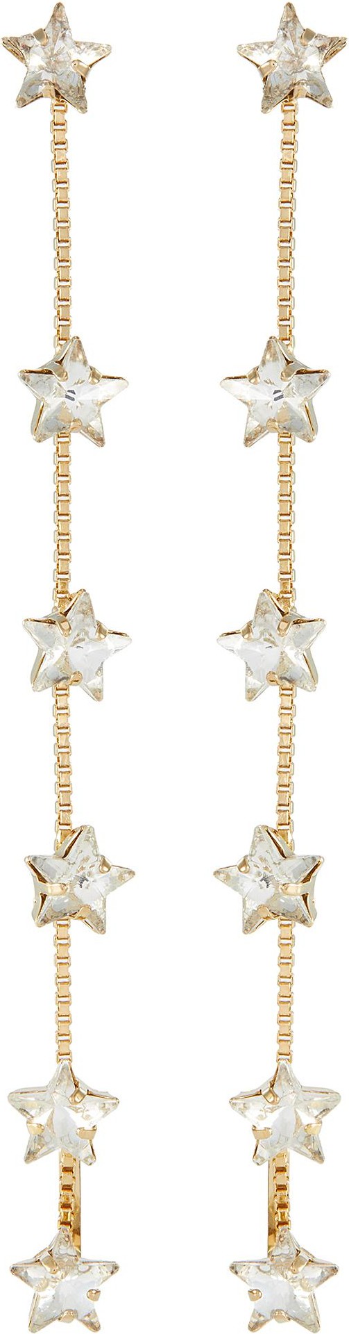Rosantica 'Milky Way' crystal embellished drop earrings