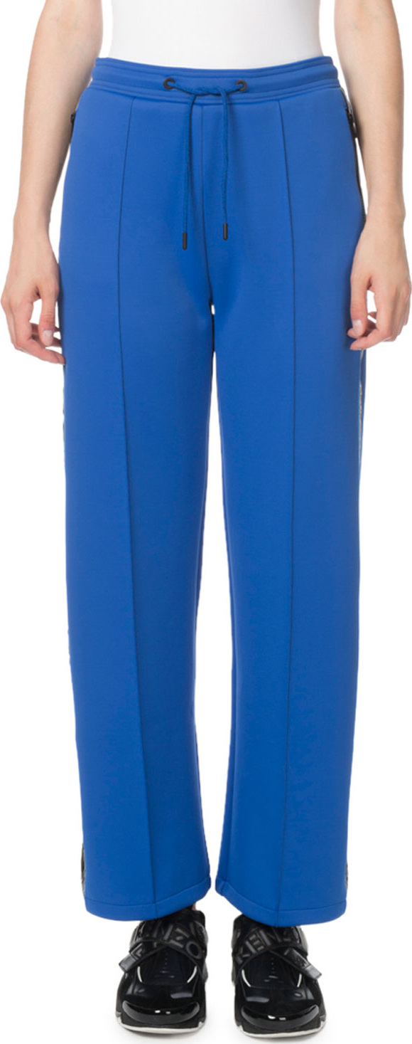KENZO Cropped Side-Stripe Jogger Track Pants