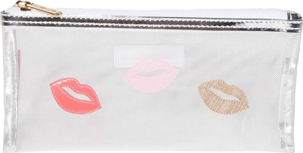 Lolo Bags Moya Lips Medium Avery Bag, Silver