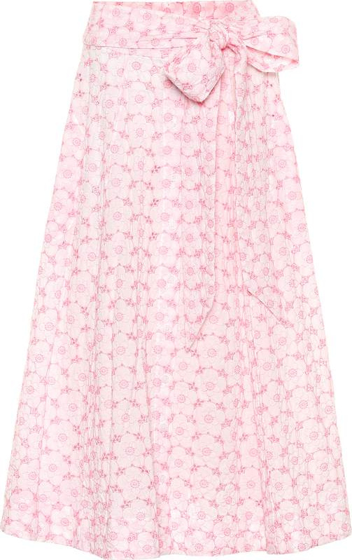 Lisa Marie Fernandez Cotton eyelet lace skirt