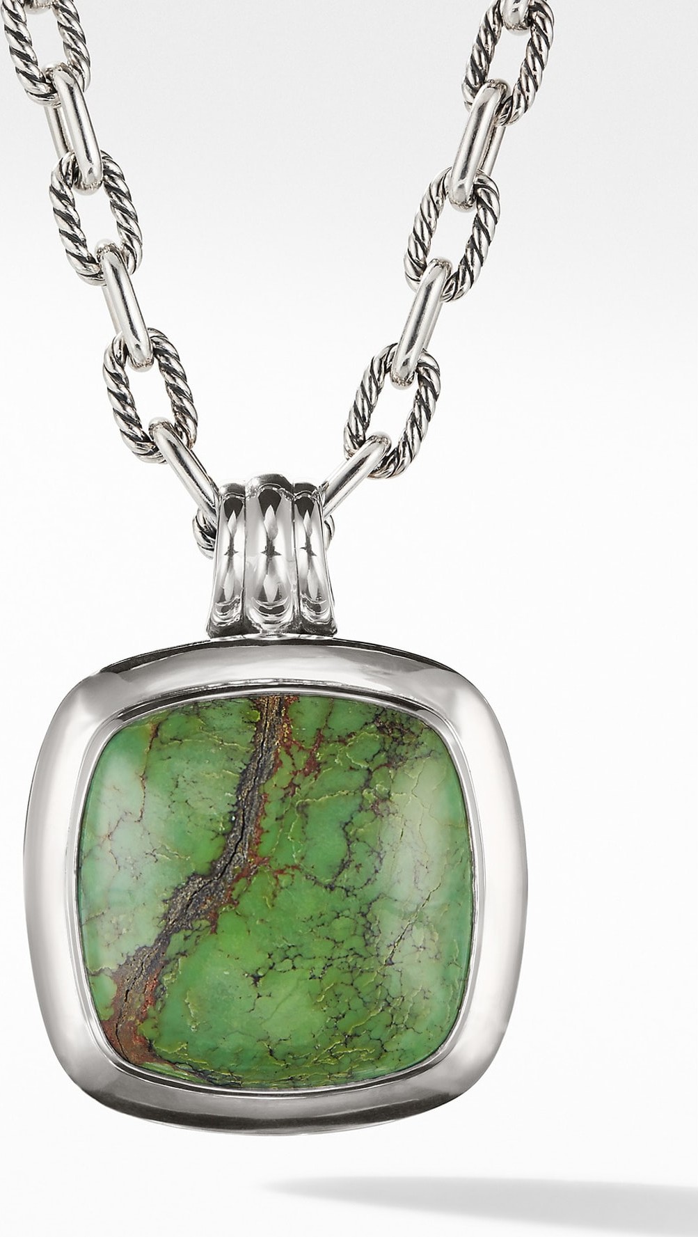 David Yurman Albion Reconstituted Turquoise Amulet Enhancer