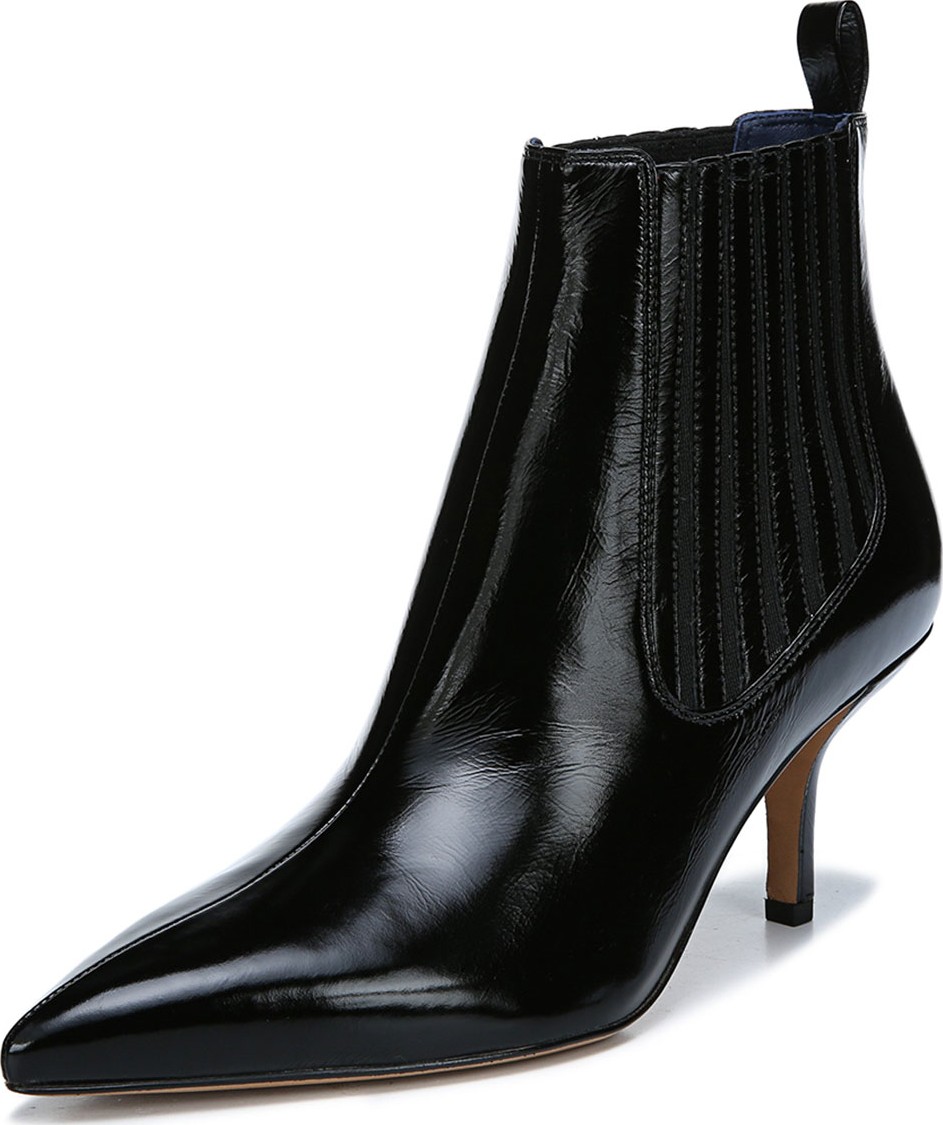 DIANE von FURSTENBERG Mollo Pointed Leather Booties