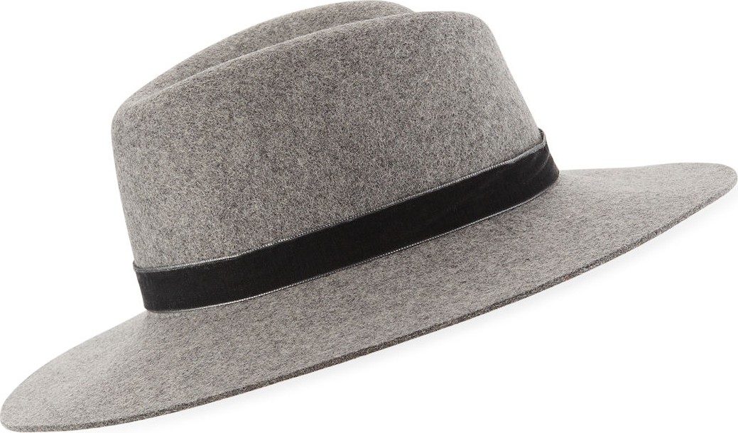Rag & Bone Zoe Wool Fedora Hat