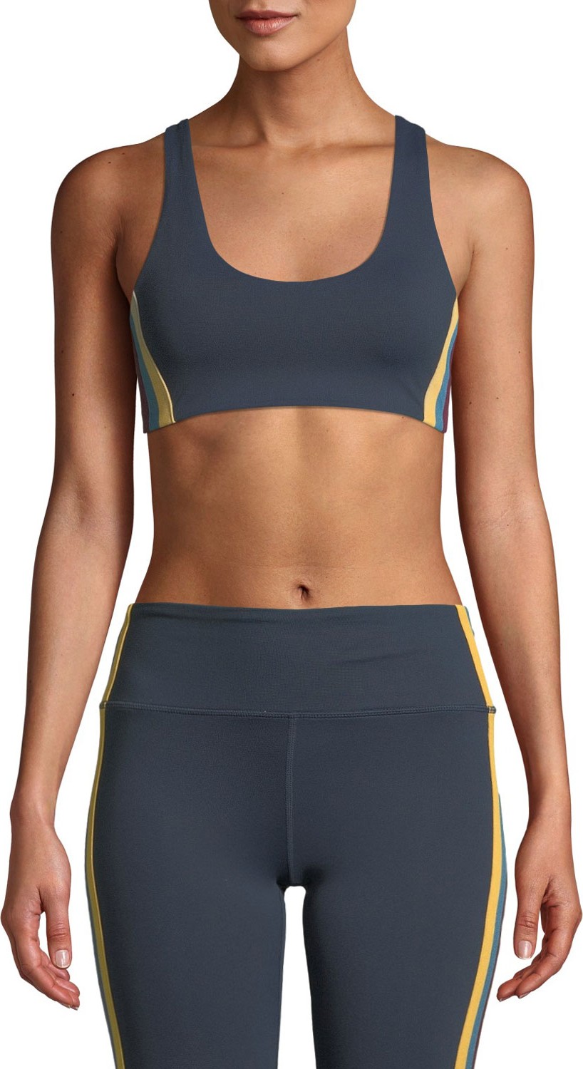 Spiritual Gangster Shakti Side-Stripe Sports Bra
