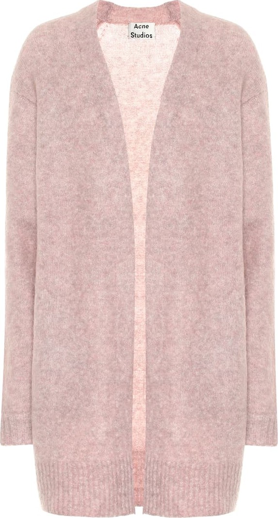 Acne Studios Raya wool and mohair-blend cardigan