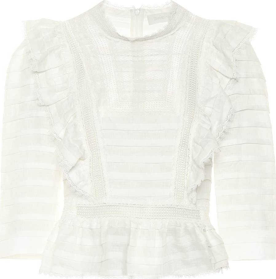 Zimmermann Allia linen top